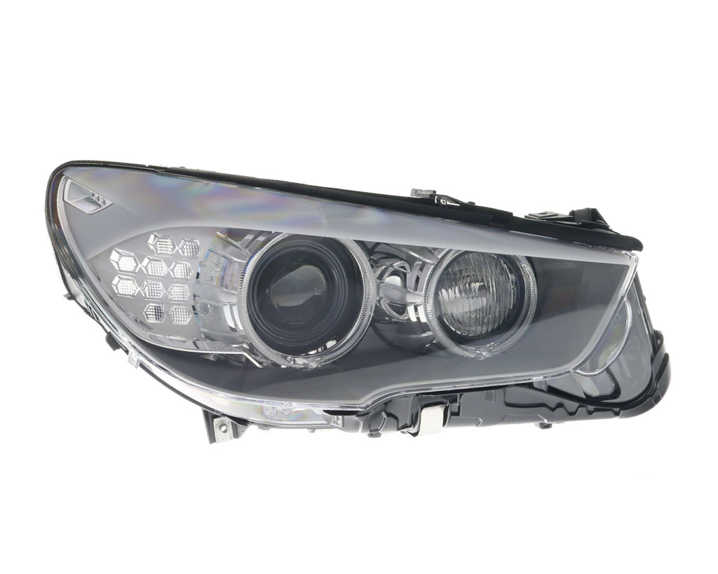 Hella Bi Xenon Headlight D1S/H7 With Motor Right for BMW 5 Gran Turismo ...