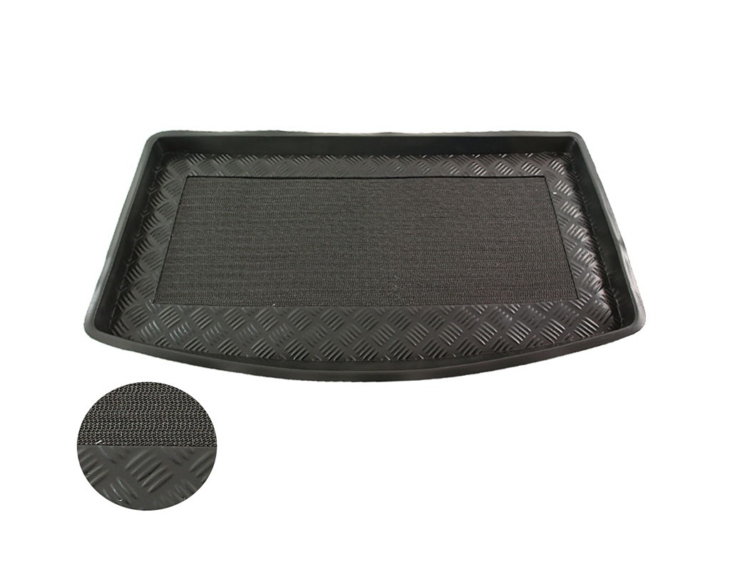 Antirutsch Kofferraumwanne für FIAT PANDA 2 II 2003-2012 Kofferraummatte